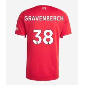 Liverpool Ryan Gravenberch #38 Domácí Dres 2025-26 Krátký Rukáv